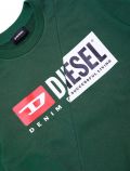 Maglia in felpa Diesel - verde scuro - 1