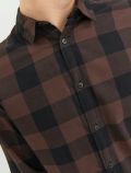 Camicia manica lunga casual Jack & Jones - brown - 3