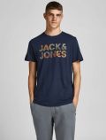 T-shirt manica corta Jack & Jones - navy - 0