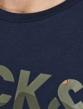 T-shirt manica corta Jack & Jones - navy - 3