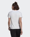 T-shirt manica corta sportiva Adidas - bianco - 5