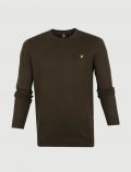 Maglia manica lunga casual Lyle&scott - olive - 0