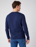 T-shirt manica lunga Wrangler - blu - 2