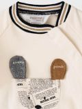 Maglia in felpa Newborn - panna - 3