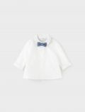 Camicia manica lunga Newborn - panna - 0