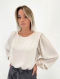 Camicia manica lunga Artigli - avorio - 0