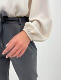 Camicia manica lunga Artigli - avorio - 2