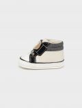 Calzatura bassa Newborn - bianco grigio - 1