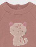 Completo 2 pezzi Newborn - terracotta - 1