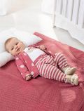 Completo 3 pezzi Newborn - cranberry - 0