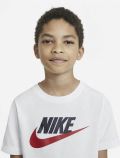 T-shirt manica corta sportiva Nike - bianco - 1