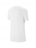 T-shirt manica corta sportiva Nike - bianco - 5