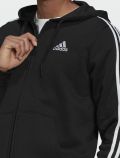 Felpa sportiva aperta Adidas - black - 2