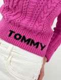 Pullover manica lunga Tommy Jeans - fuxia - 3