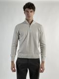 Lupetto zip Gran Sasso - latte - 0