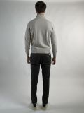 Lupetto zip Gran Sasso - latte - 4