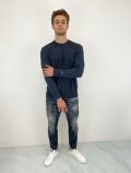 Pullover manica lunga Tommy Jeans - blu - 3