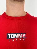 Maglia in felpa Tommy Jeans - rosso - 1