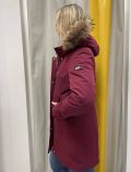 Cappotto imbottito Yes Zee - borgogna - 2