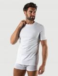 Maglia manica corta in cotone Fila - bianco - 3