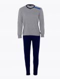 Pigiama lungo Lvb Man - grigio melange - 2