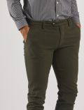 Pantalone casual Teleria Zed - militare - 2