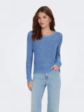Pullover manica lunga Only - blu denim - 0