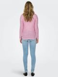 Pullover manica lunga Only - rosa chiaro - 3