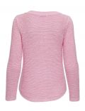 Pullover manica lunga Only - rosa chiaro - 5