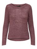 Pullover manica lunga Only - rosa marrone - 4