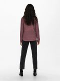Pullover manica lunga Only - rosa marrone - 6