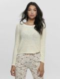 Pullover manica lunga Only - cloud dancer - 0