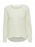 Pullover manica lunga Only - cloud dancer - 4