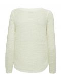 Pullover manica lunga Only - cloud dancer - 5