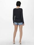 Pullover manica lunga Only - navy blazer - 3