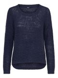 Pullover manica lunga Only - navy blazer - 4