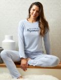 Pigiama lungo Lovable - azzurro - 1