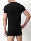 Maglia manica corta in cotone Perofil - nero - 2