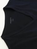 Maglia manica corta in cotone Perofil - blu - 1