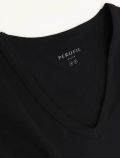 Maglia manica corta in cotone Perofil - nero - 2