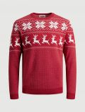 Maglia manica lunga Jack & Jones - scarlatto - 6