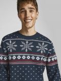 Maglia manica lunga Jack & Jones - navy - 2