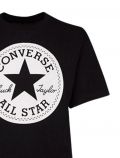 T-shirt manica corta sportiva Converse - nero - 1