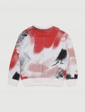 Maglia in felpa Diesel - bianco rosso - 5
