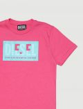 T-shirt manica corta Diesel - fuxia - 1