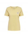 T-shirt manica corta Only - giallo - 5