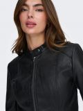 Giubbino ecopelle Jdy - black - 3