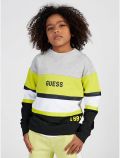 Maglia in felpa Guess - grigio giallo - 0