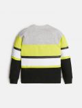 Maglia in felpa Guess - grigio giallo - 3