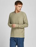 Maglia manica lunga casual Jack & Jones - olive - 0